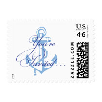 Custom Anchor Wedding Postage