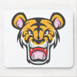 Custom Angry Tiger Cartoon mousepads