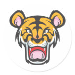 Animated Tiger Roaring