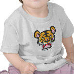 Custom Angry Tiger Cartoon t-shirts