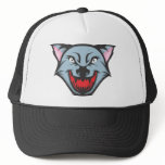 Custom Angry Wolf Cartoon hats