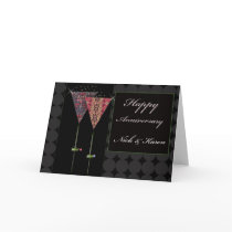 Custom Anniversary Card cards