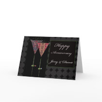 Custom Anniversary Card cards