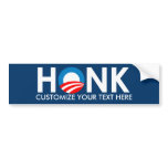 CUSTOM ANTI-OBAMA BUMPERSTICKER BUMPER STICKERS
