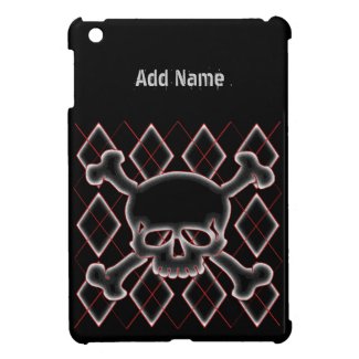 Custom Argyle Skull Mini iPad Cases iPad Mini Cover