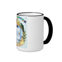 Custom Australian Mist Cat mug - Australian flag