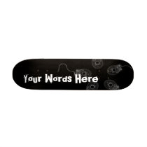 Custom B&W X-Ray Computer Mice Boards skateboards by VoXeeD Custom B&W X-Ray Computer Mice Boards skateboards