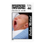 Custom Baby Birth Announcement Photo Stamps