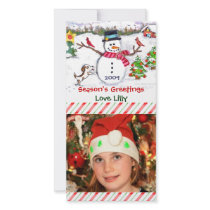Custom Baby / Kids / Family Christmas Photo Card photo cards