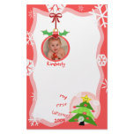 Custom Baby's Christmas Stationery
