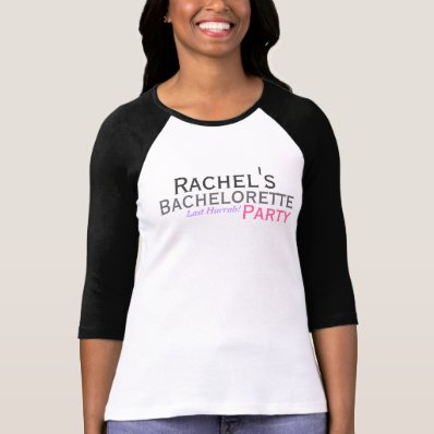 Custom Bachelorette Party Shirt