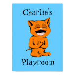 Custom Background and Text Toy Matching Mocha Cat posters