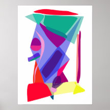 Custom Background Color Sandglass Posters