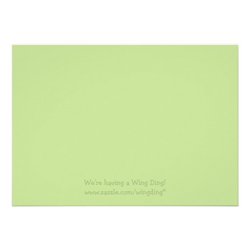 Custom Backyard Cookout Announcements