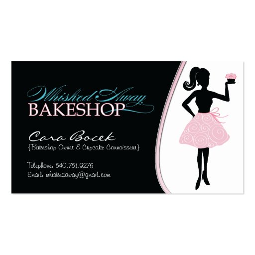 Custom Bakery Business Card