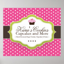 Custom Bakery Poster