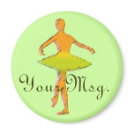 Custom Ballet Gifts | Dance T-shirts magnets