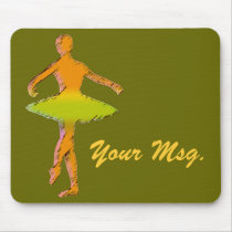 Custom Ballet Gifts | Dance T-shirts Mouse Pads