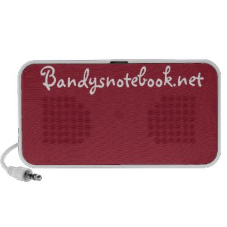 Custom Bandy's Notebook Speaker