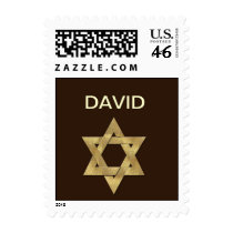 Custom Bar Mitzvah Postage Stamp