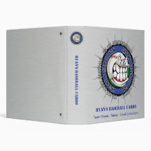 Custom Baseball Card Binder
