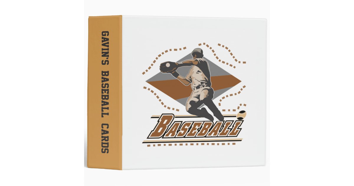 Custom Baseball Card Binder Zazzle