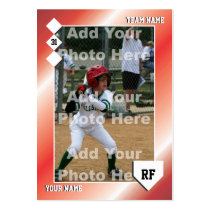 Custom Baseball Card Business Cards