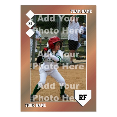 Custom Baseball Card profilecard