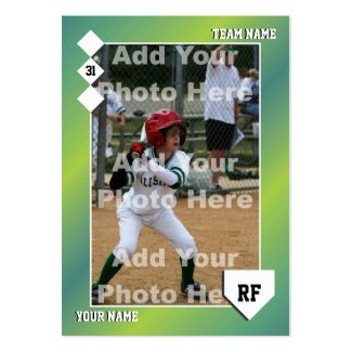 Custom Baseball Card profilecard