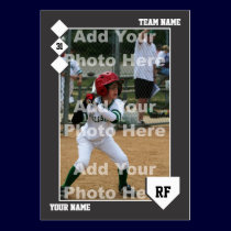 Custom Baseball Card business cards