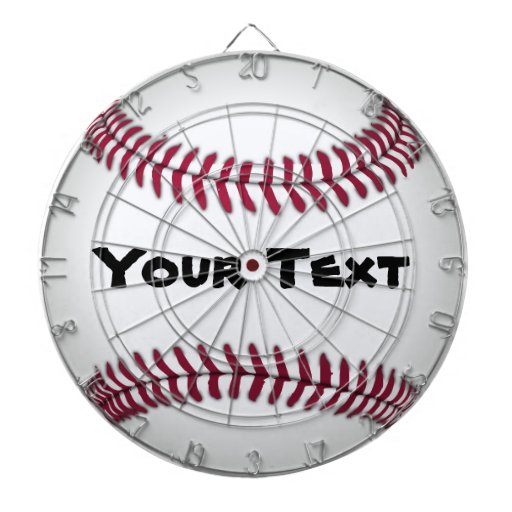 Custom Baseball Dart Board Zazzle
