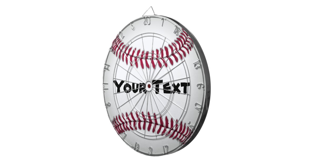 Custom Baseball Dart Board Zazzle