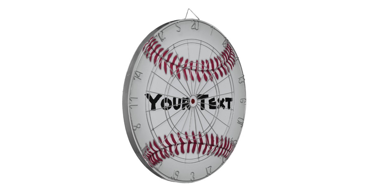 Custom Baseball Dart Board Zazzle