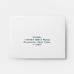 Custom Baseball RSVP Envelope envelopes