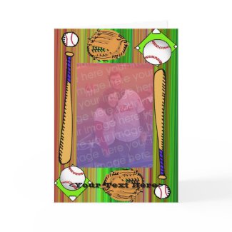 Custom Baseball Themed card