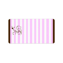 Custom Bat Mitzvah Address Labels