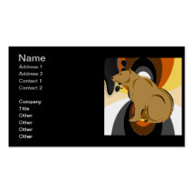 Custom Bear Pride Business Cards