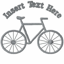 Custom Bicycle Embroidered Shirt