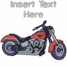 Custom Biker Embroidered Shirt