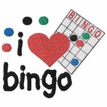 Custom Bingo Embroidered Shirt embroidered shirts