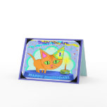 Custom Birthday Cat Greeting Card