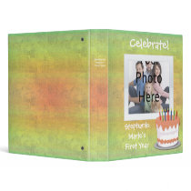 Custom Birthday Photo Album Binder