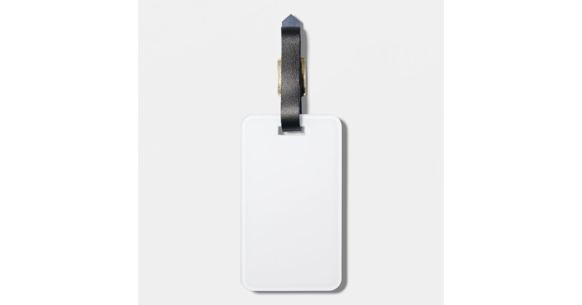 Custom Blank Luggage Tag Zazzle