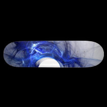 Custom Blue Flame Board skateboards