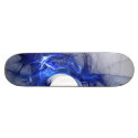 Custom Blue Flame Board skateboards by 3dartwork Custom Blue Flame Board skateboards