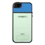 Custom Blue Space Property OtterBox iPhone 5/5s/SE Case
