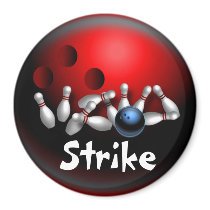Custom Bowling Magnets Gifts