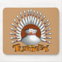 Custom Bowling Mousepads Computer Gifts