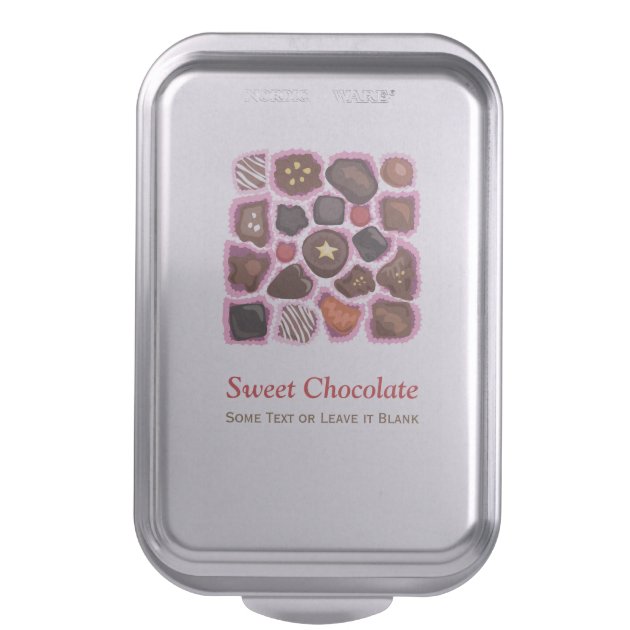 Custom Box of Chocolates Cookies Cake Pan