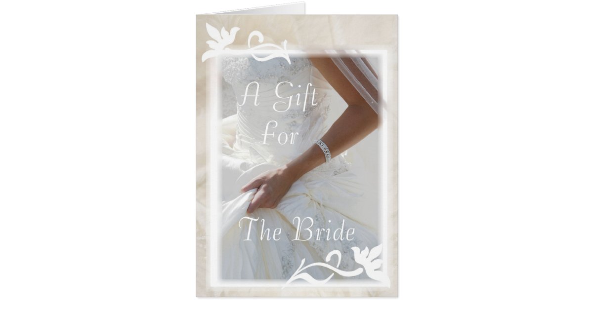 Custom Bridal Shower / Gift Card Zazzle